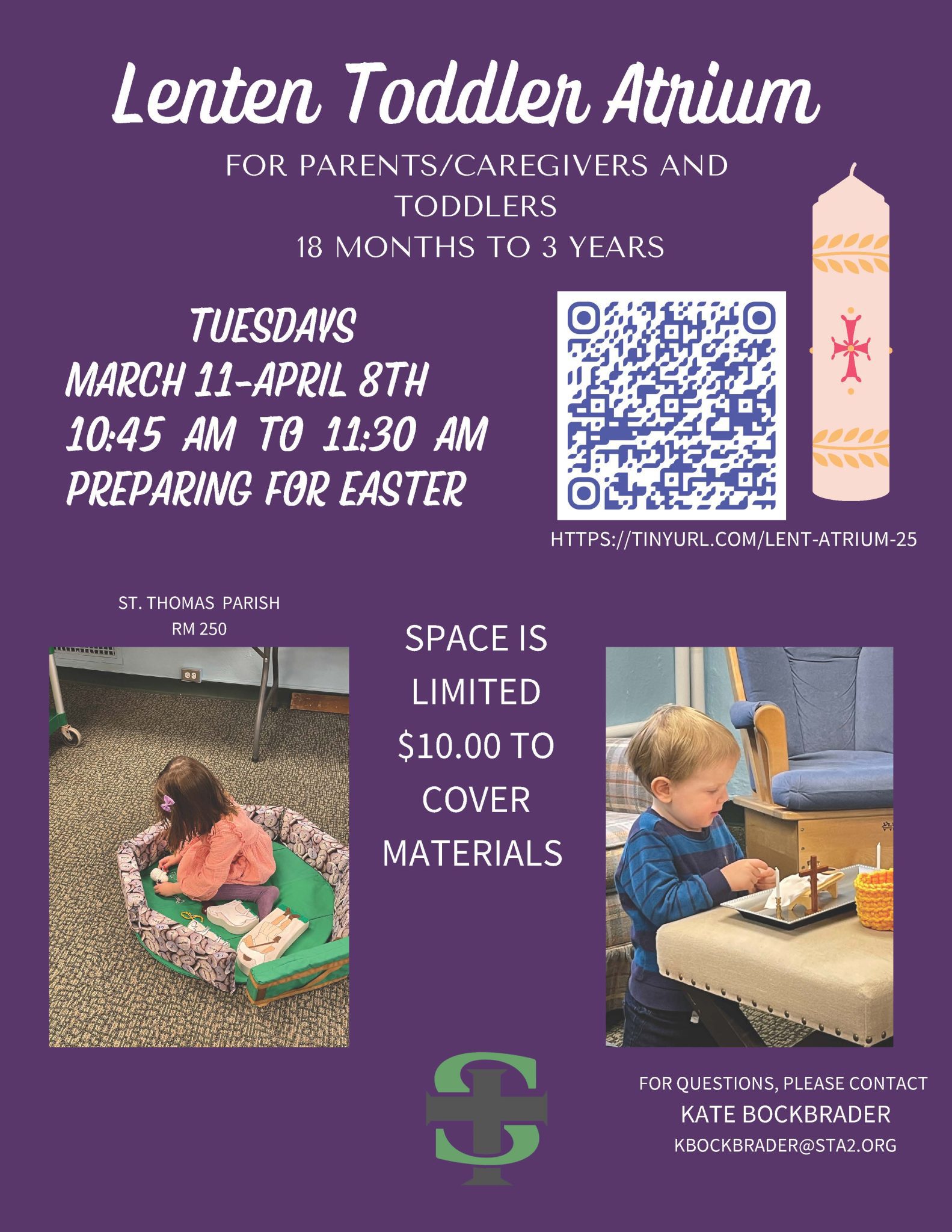 Lenten Toddler Atrium St. Thomas the Apostle Church